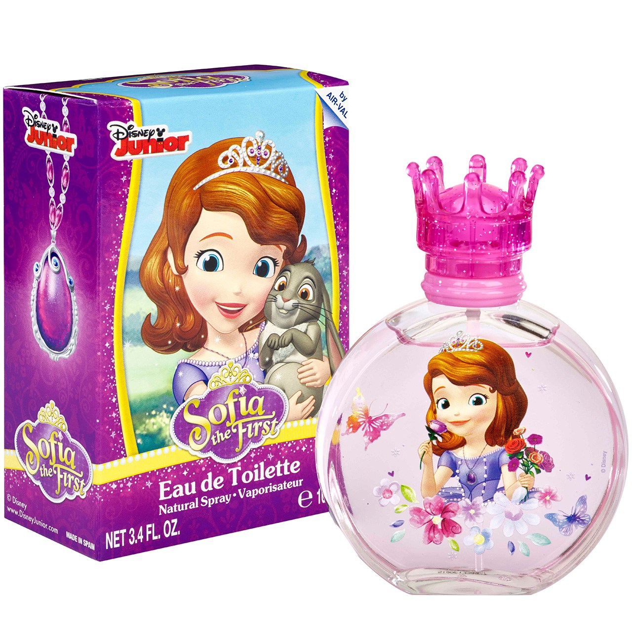 ادو تویلت کودک ایر وال مدل Sofia The First حجم 100 میلی لیتر