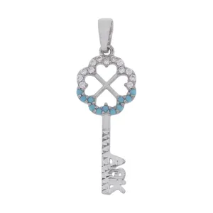 آویز گردنبند نقره زنانه اکنو مدل OK4185