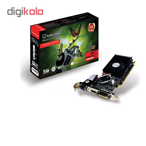 کارت گرافیک توربو چیپ مدل RADEON HD 6450 1
