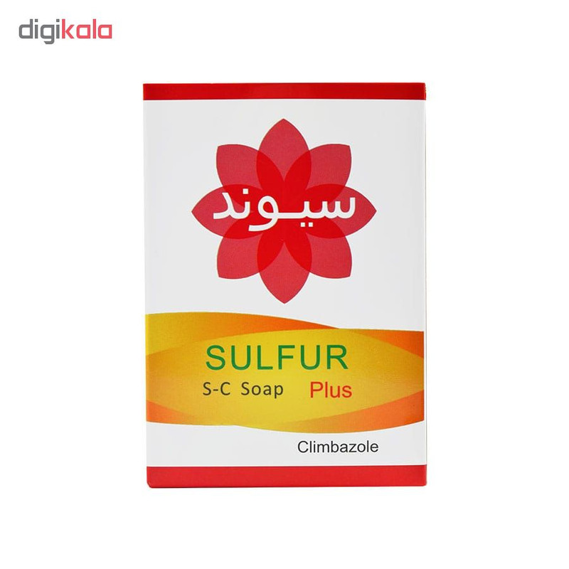 صابون ضد باکتری سیوند سری sulfur مدل climbazole وزن ۹۰ گرم