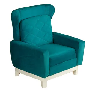 مبل راحتی یک نفره چشمه نور کد MA-302/K-WT-BL