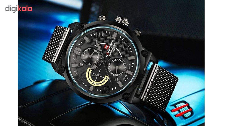 ساعت مچی عقربه ای مردانه نیوی فورس مدل NF9068M - FE-ME-ME