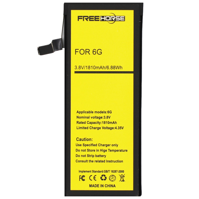 باتری موبایل مدل GB-T18287 ظرفیت 1810 میلی آمپر ساعت مناسب برای گوشی موبایل اپل iPhone 6