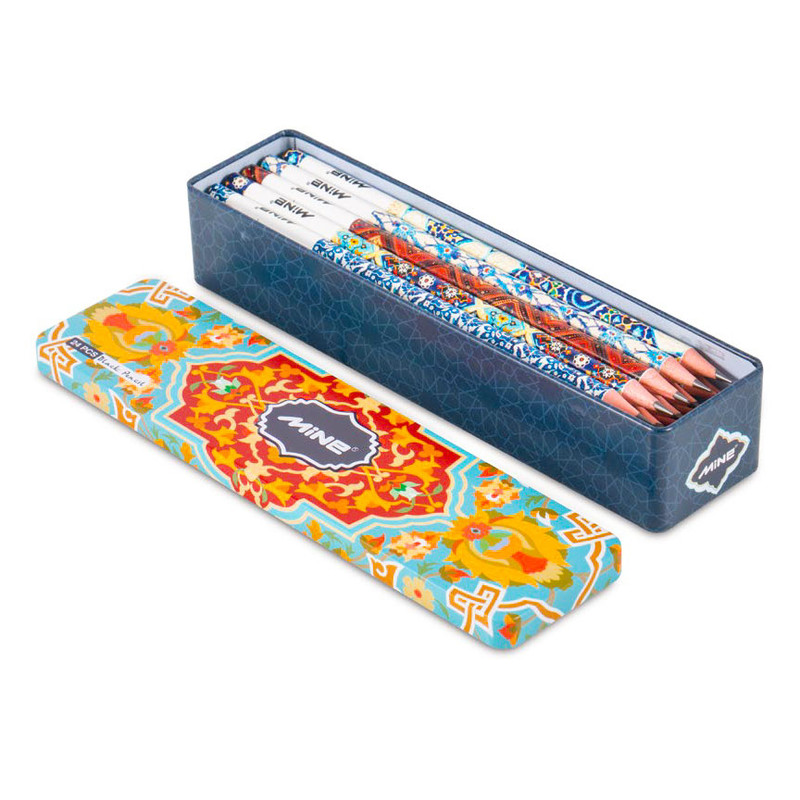 مداد مشکی ماین مدل Arabesqua کد815 بسته 24 عددی