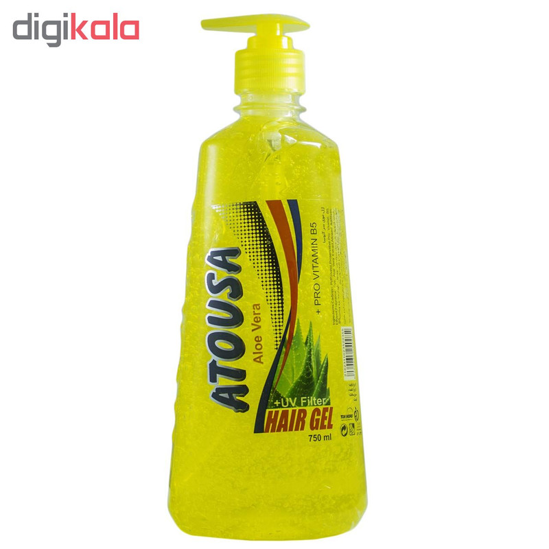 ژل مو آتوسا مدل aloe vera حجم 750 میلی لیتر