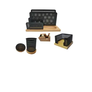 ست لوازم اداری رومیزی مدل BWW05 مجموعه 5 عددی