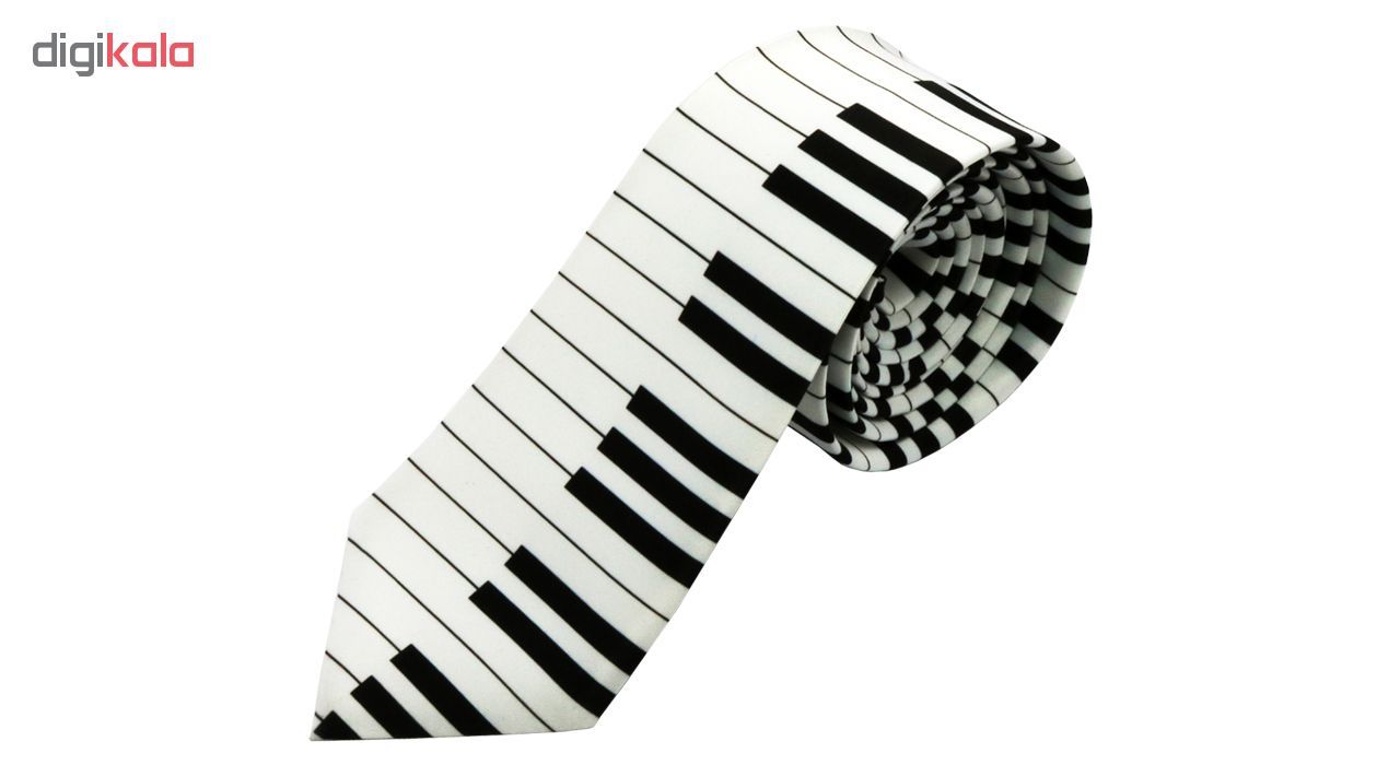 کراوات مردانه طرح پیانو کد 102 -  - 2