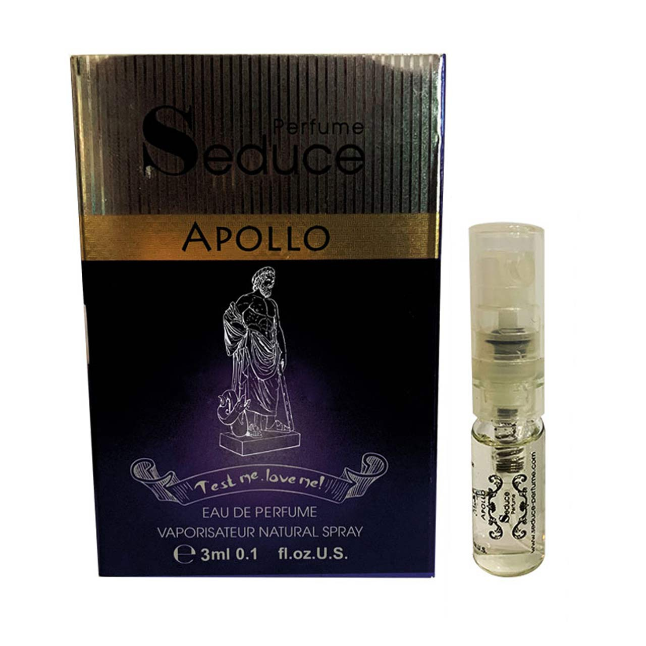 عطر جیبی مردانه سدیوس مدل آپولو حجم 3 میلی لیتر