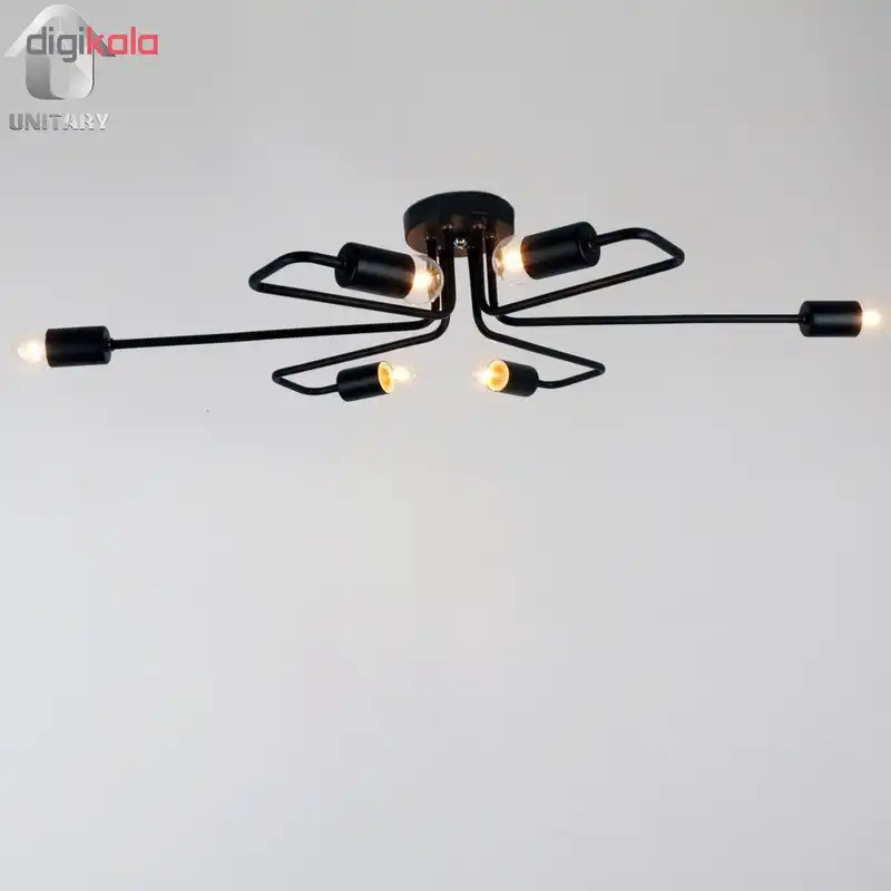 چراغ سقفی لوستر ماد کد 6nj