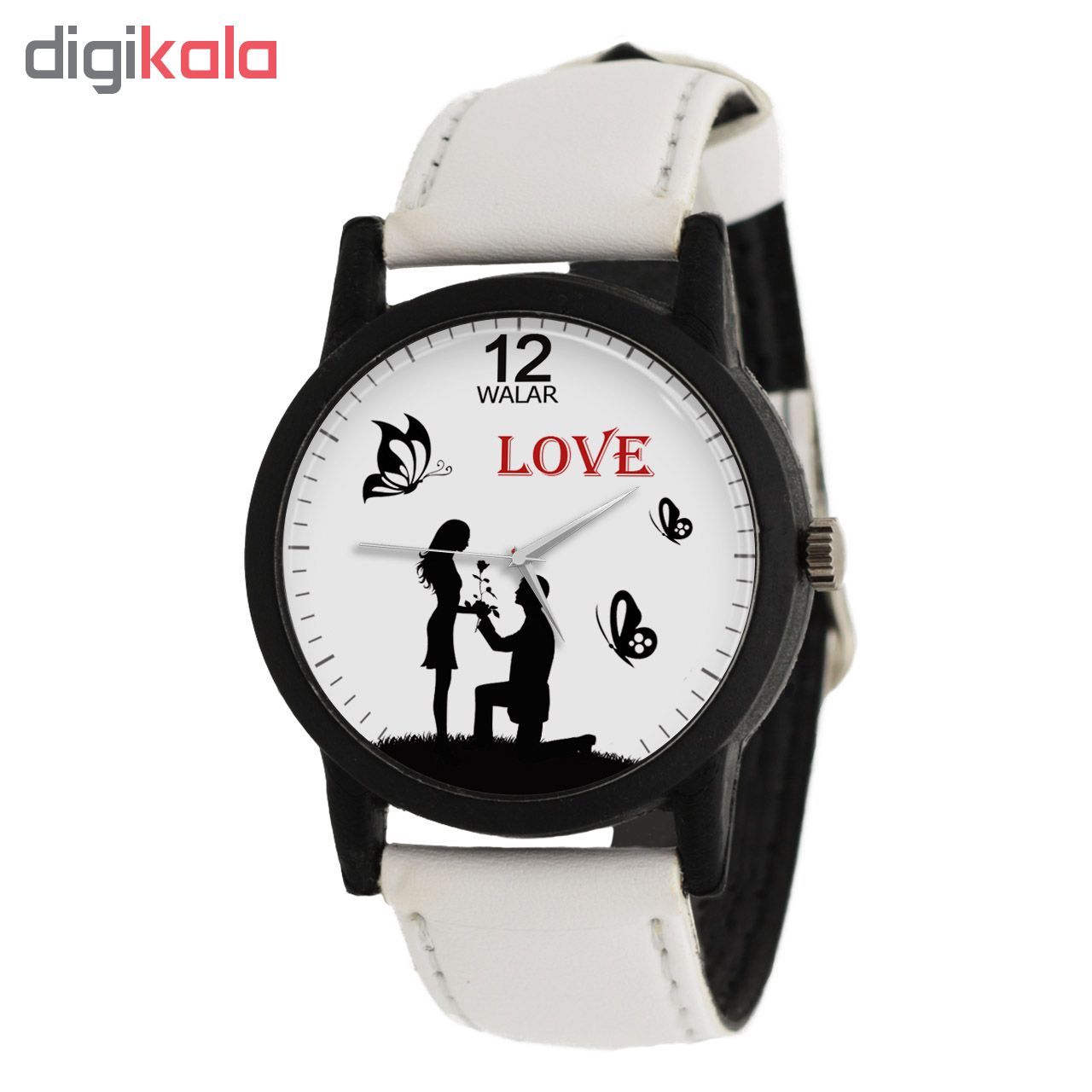 ساعت مچی عقربه ای زنانه والار طرح LOVE مدل LF1432 -  - 2