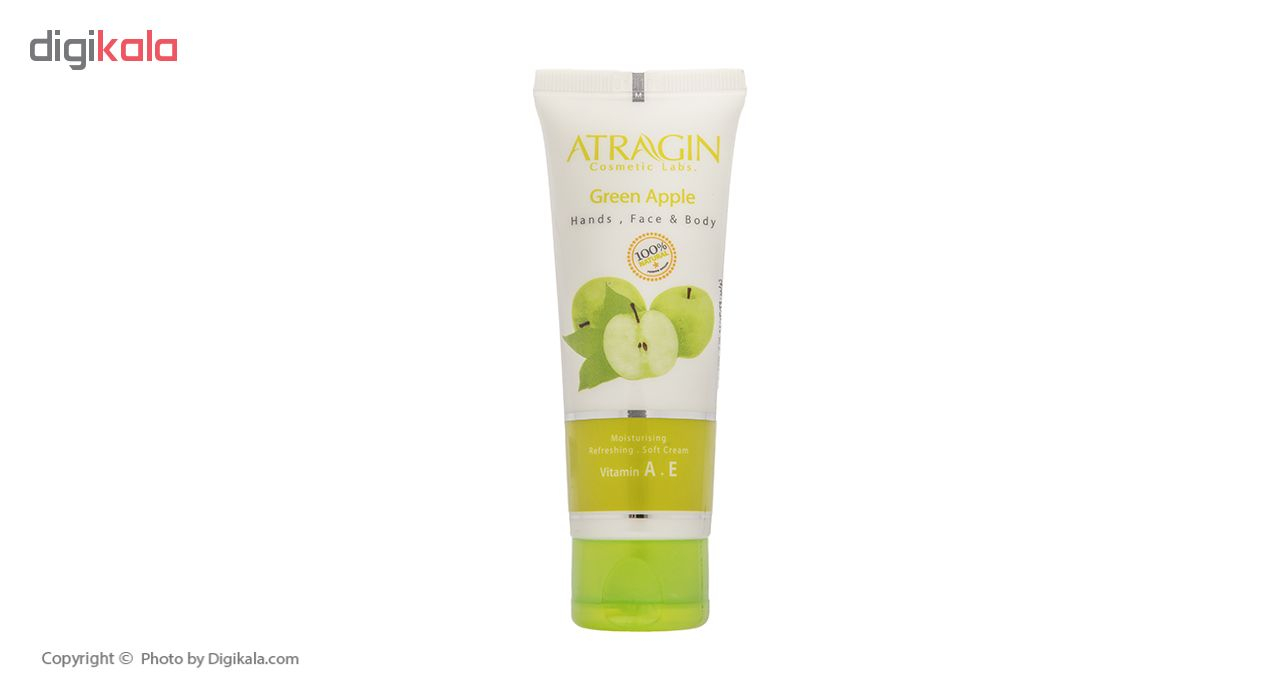 کرم مرطوب کننده عطرآگین مدل Green Apple حجم 75 میلی لیتر