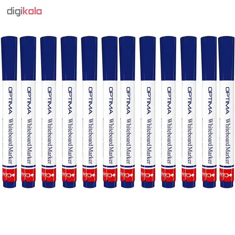 ماژیک وایت برد کنکو مدل اپتیما بسته ی 12 عددی