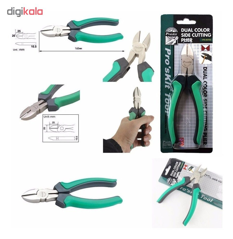 انبر سیم چین پروسکیت مدل 1PK-067DS سایز 6 اینچ