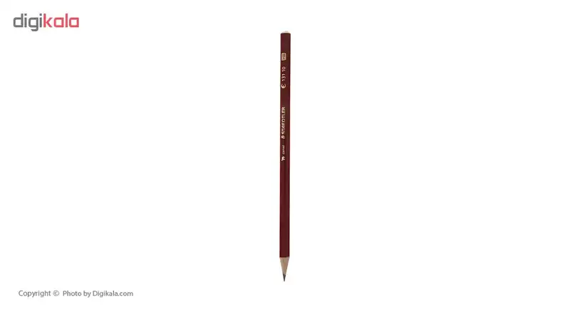 مداد مشکی و قرمز استدلر مدل Camel بسته 3 عددی