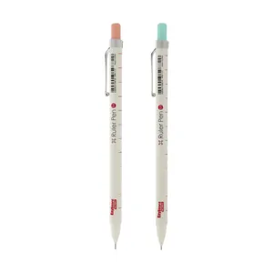 Keyboard Morris Ruler 0.5 mm Mechanical Pencil Pack Of 2