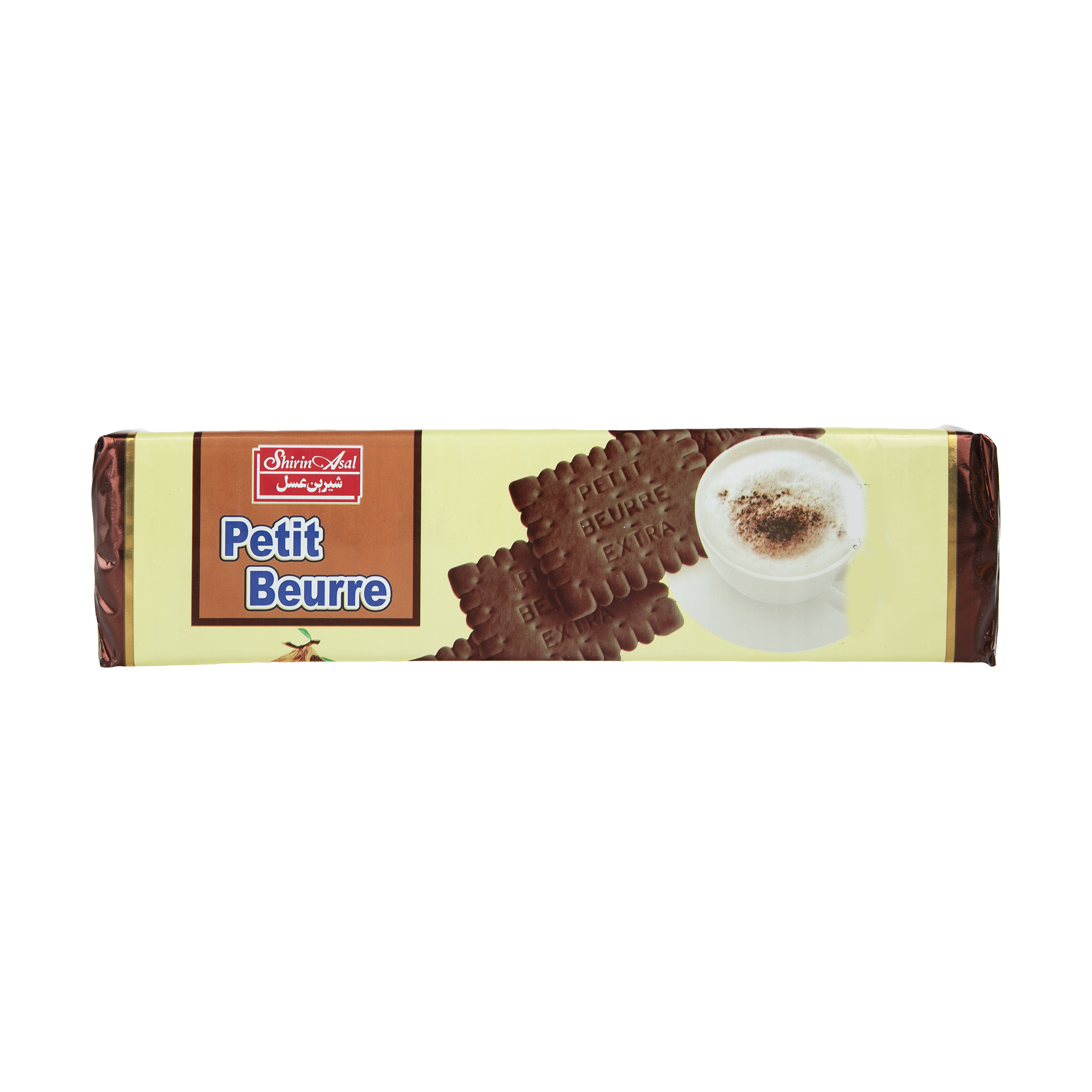 بیسکوئیت کاکائویی پتی بور وزن 125 گرم