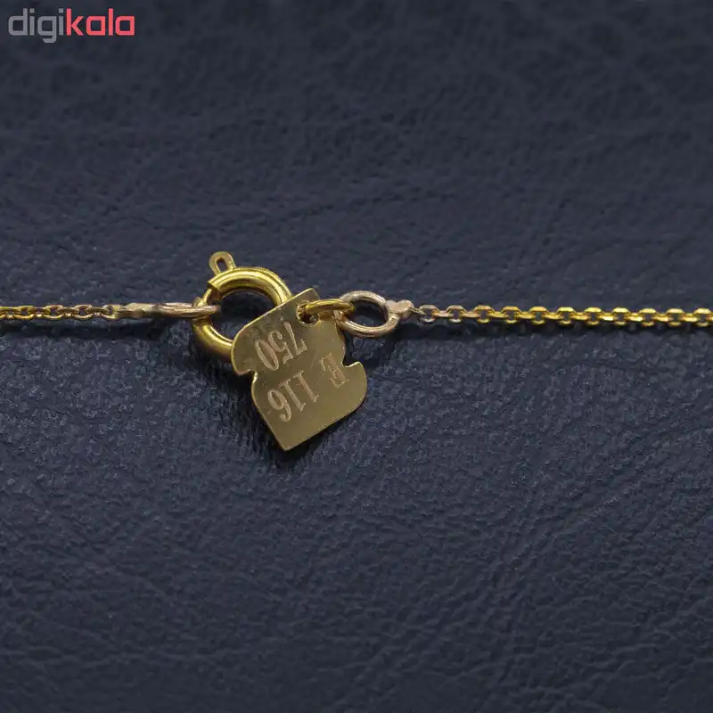 گردنبند طلا 18 عیار زنانه کد 138