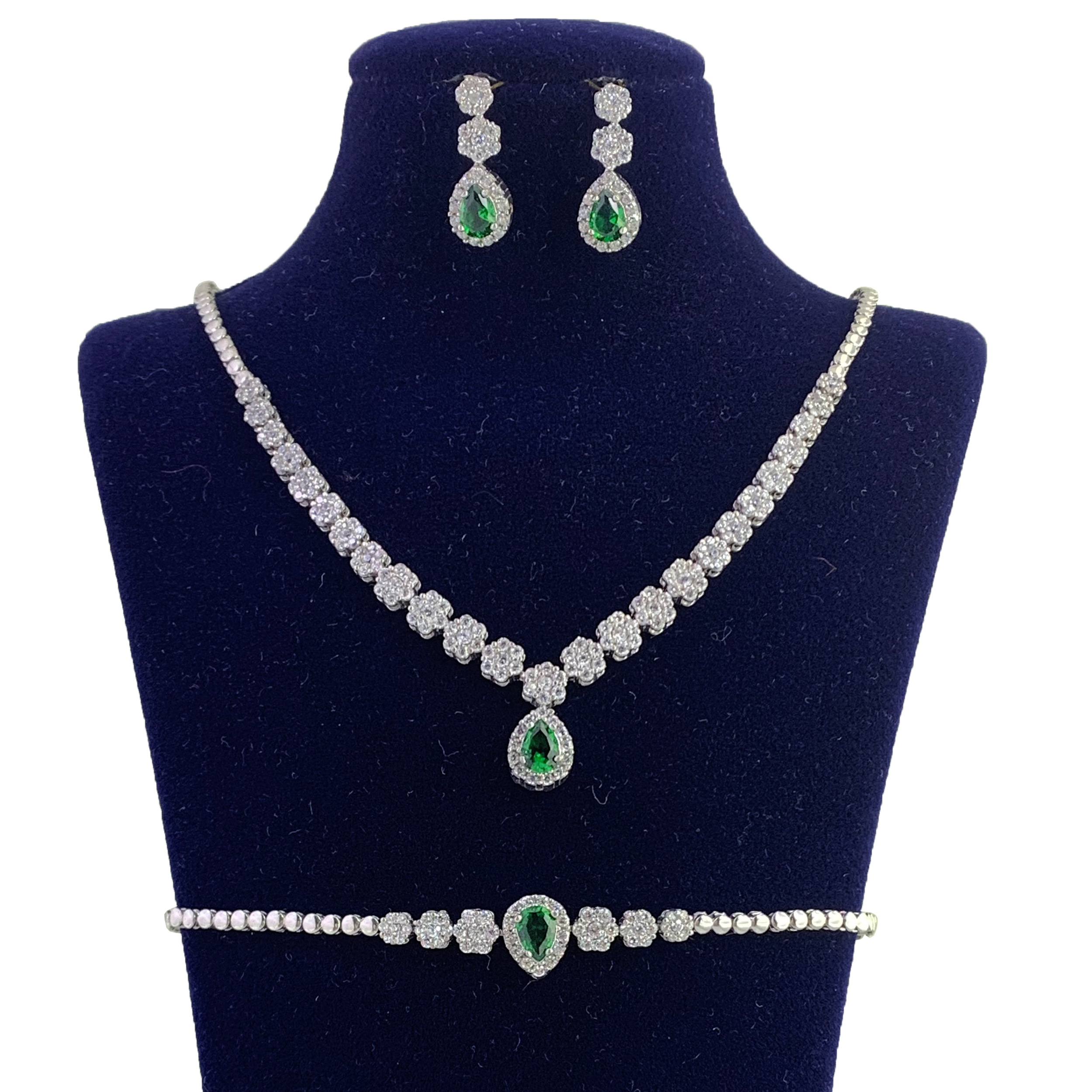 ست نقره زنانه کد ARAZ-911