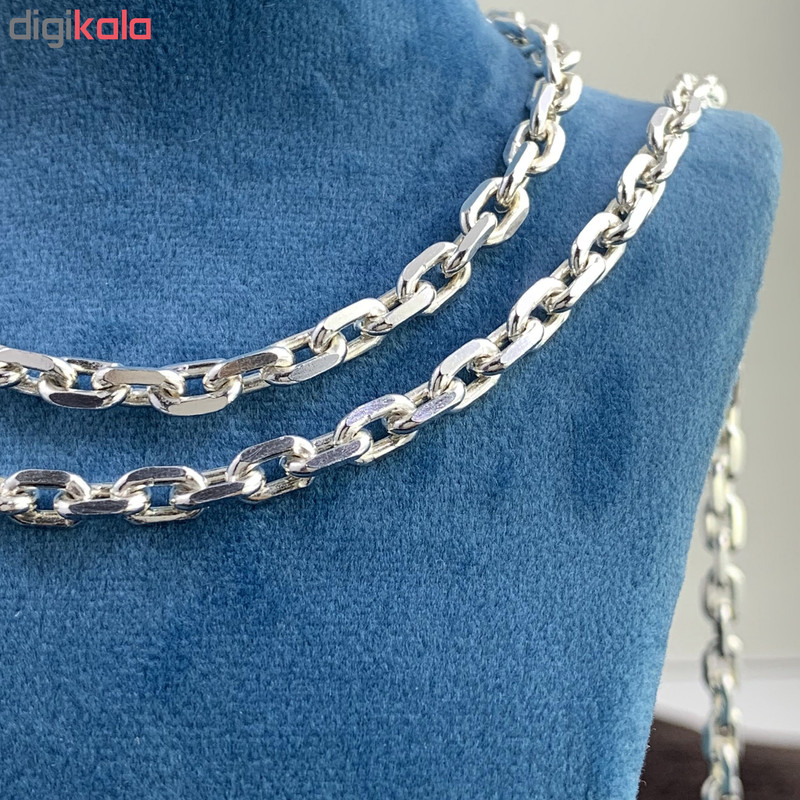 زنجیر نقره زنانه کد DP-653