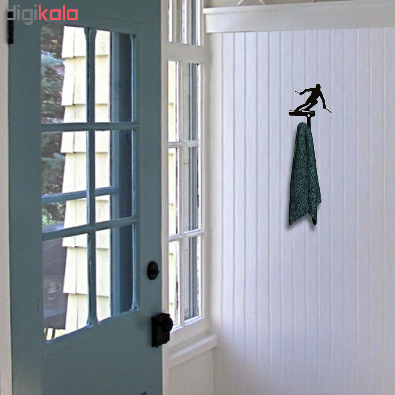 آویز لباس طرح اسکی کد KMA38 آویز لباس طرح اسکی کد KMA38