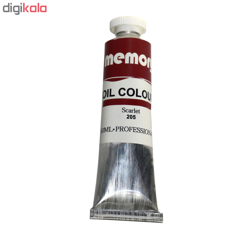 رنگ روغن مموری مدل Scarlet 205 حجم 50 میلی لیتر رنگ روغن مموری مدل Scarlet 205 حجم 50 میلی لیتر