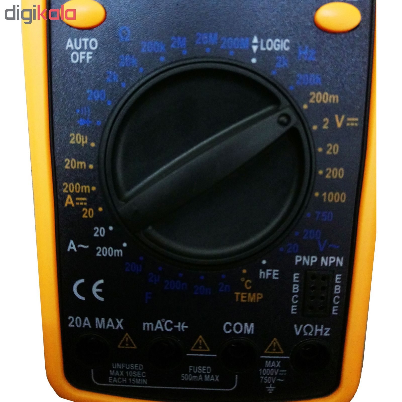 مولتی متر دیجیتال مدل DT9208A