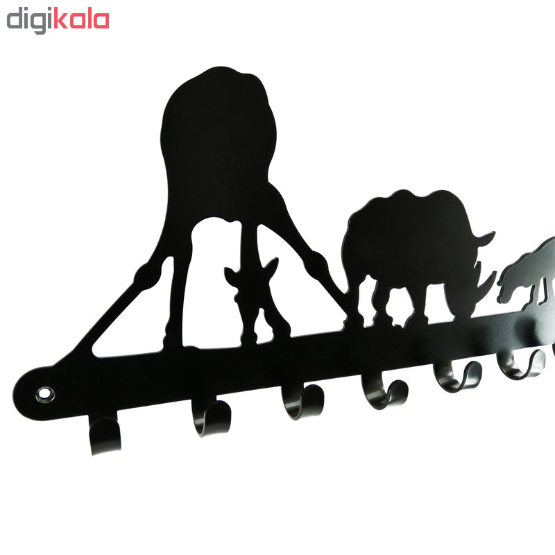 آویز لباس ملو مدل آفریقا کد KMH98