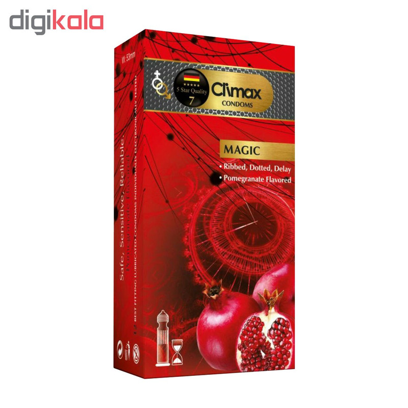 کاندوم کلایمکس مدل Magic بسته 12 عددی به همراه کاندوم مدل Gift کاندوم کلایمکس مدل Magic بسته 12 عددی به همراه کاندوم مدل Gift