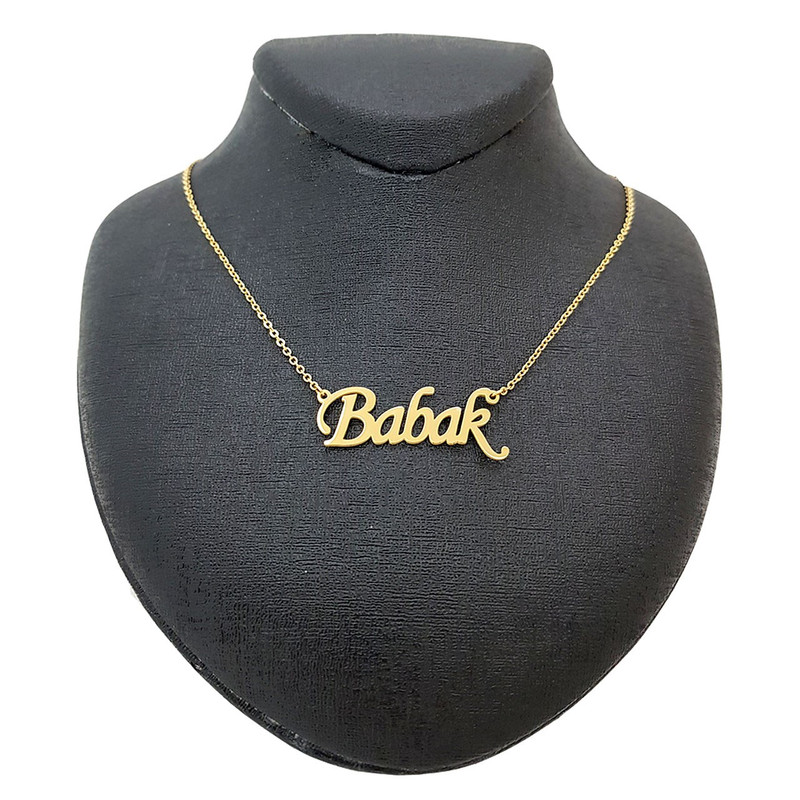 گردنبند مردانه طرح بابک کد B415