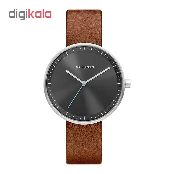 ساعت مچی عقربه ای مردانه جیکوب جنسن مدل Strata 285
