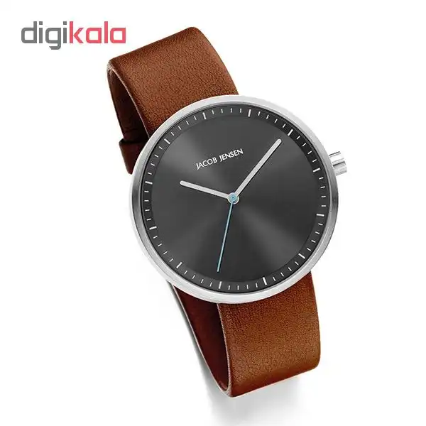 ساعت مچی عقربه ای مردانه جیکوب جنسن مدل Strata 285