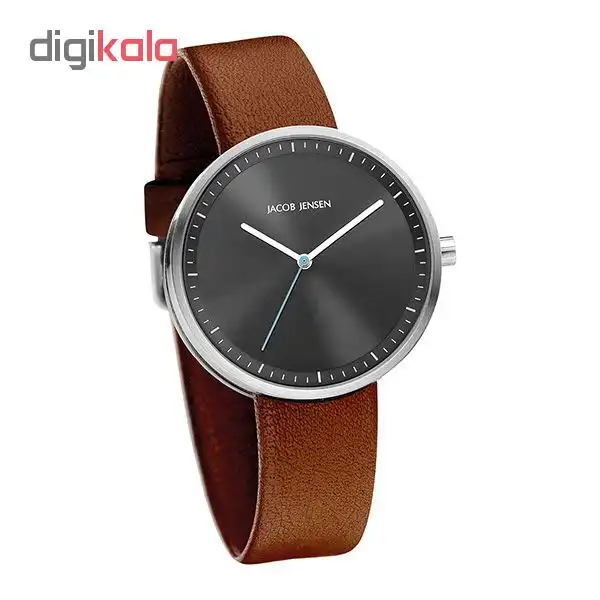 ساعت مچی عقربه ای مردانه جیکوب جنسن مدل Strata 285