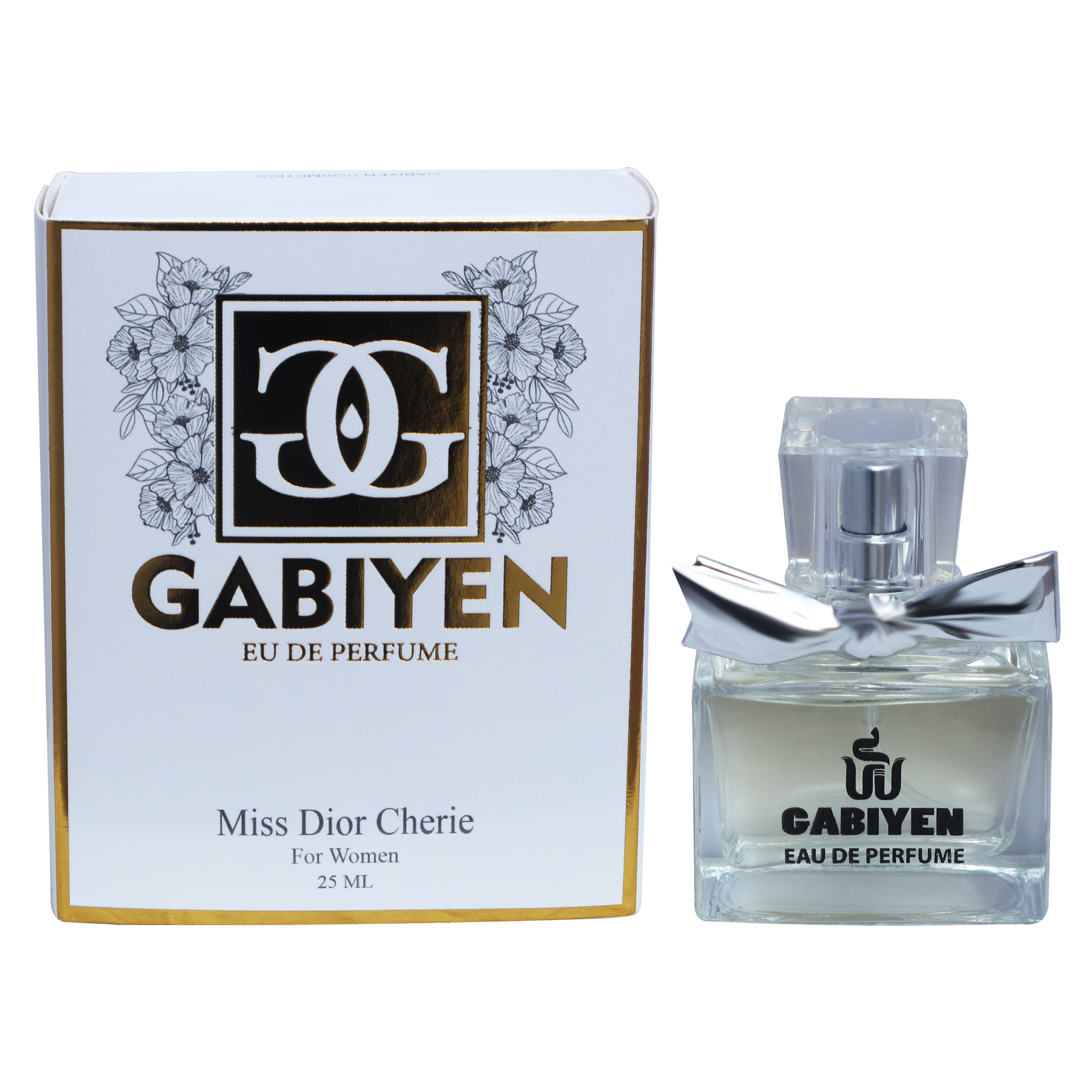 عطر جیبی زنانه گابی ین مدل Miss Dior Cherie حجم 25 میلی لیتر