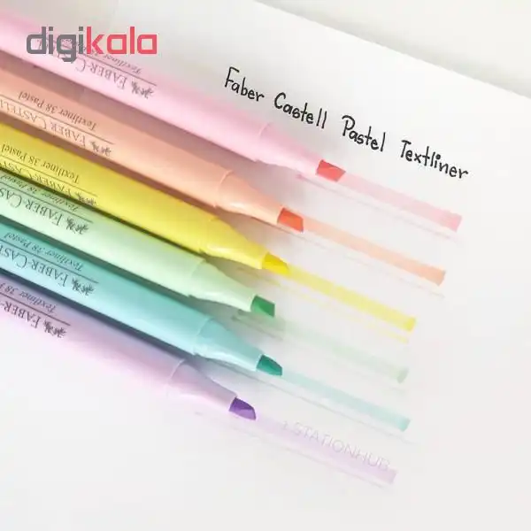 ماژیک علامت گذار فابر کاستل مدل پاستلی کد 38