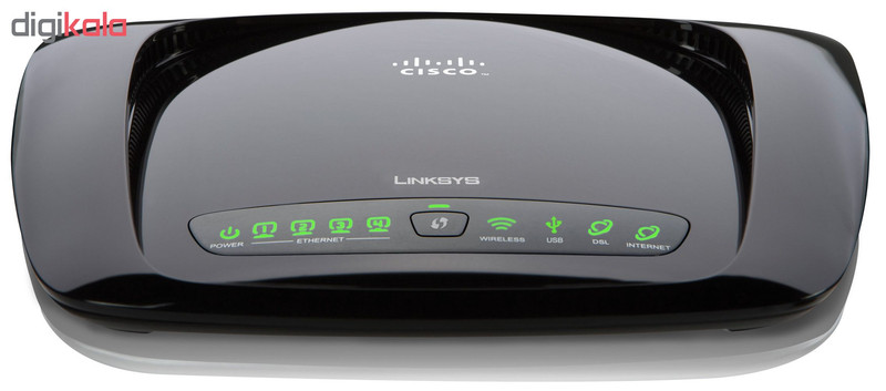 مودم روتر ADSL2 Plus بی‌ سیم لینکسیس مدل WAG120N