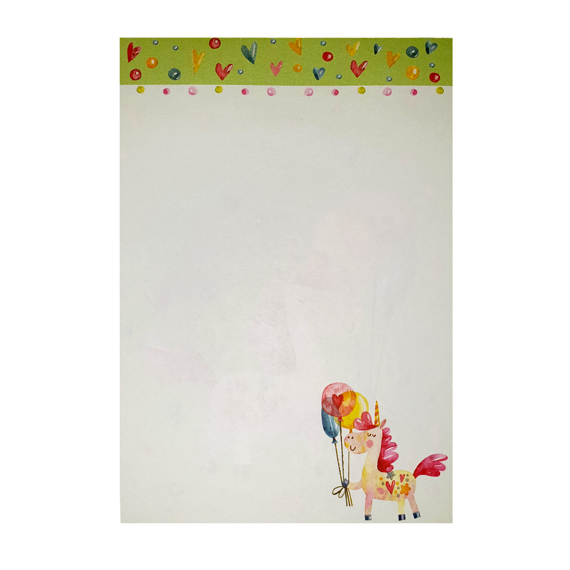 کاغذ یادداشت طرح Unicorn مدل Lets do this کد 108