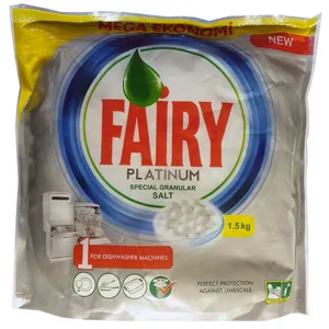 نمک ماشین ظرفشویی فیری مدل Platinum بسته 1500 گرمی
