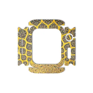 برچسب ماهوت طرح Sheikh-Lotfollah Mosque-Tile مناسب برای ساعت هوشمند اپل Watch 4 - 40mm بسته 2 عددی