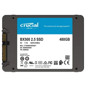 اس اس دی اینترنال کروشیال مدل BX500 ظرفیت 480 گیگابایت