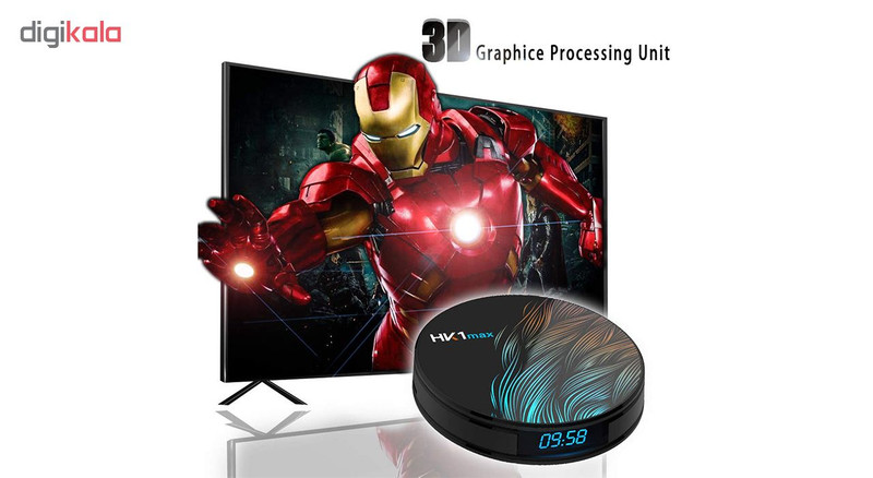 اندروید باکس مدل HK1MAX