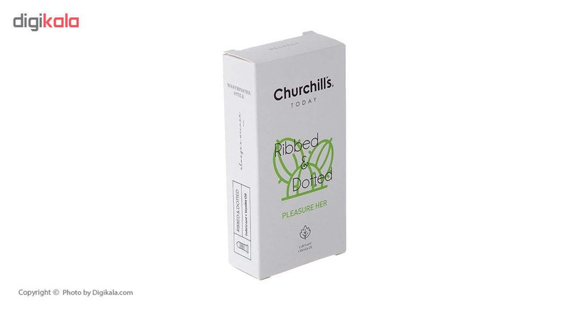 کاندوم چرچیلز مدل PLEASURE HER بسته 12 عددی