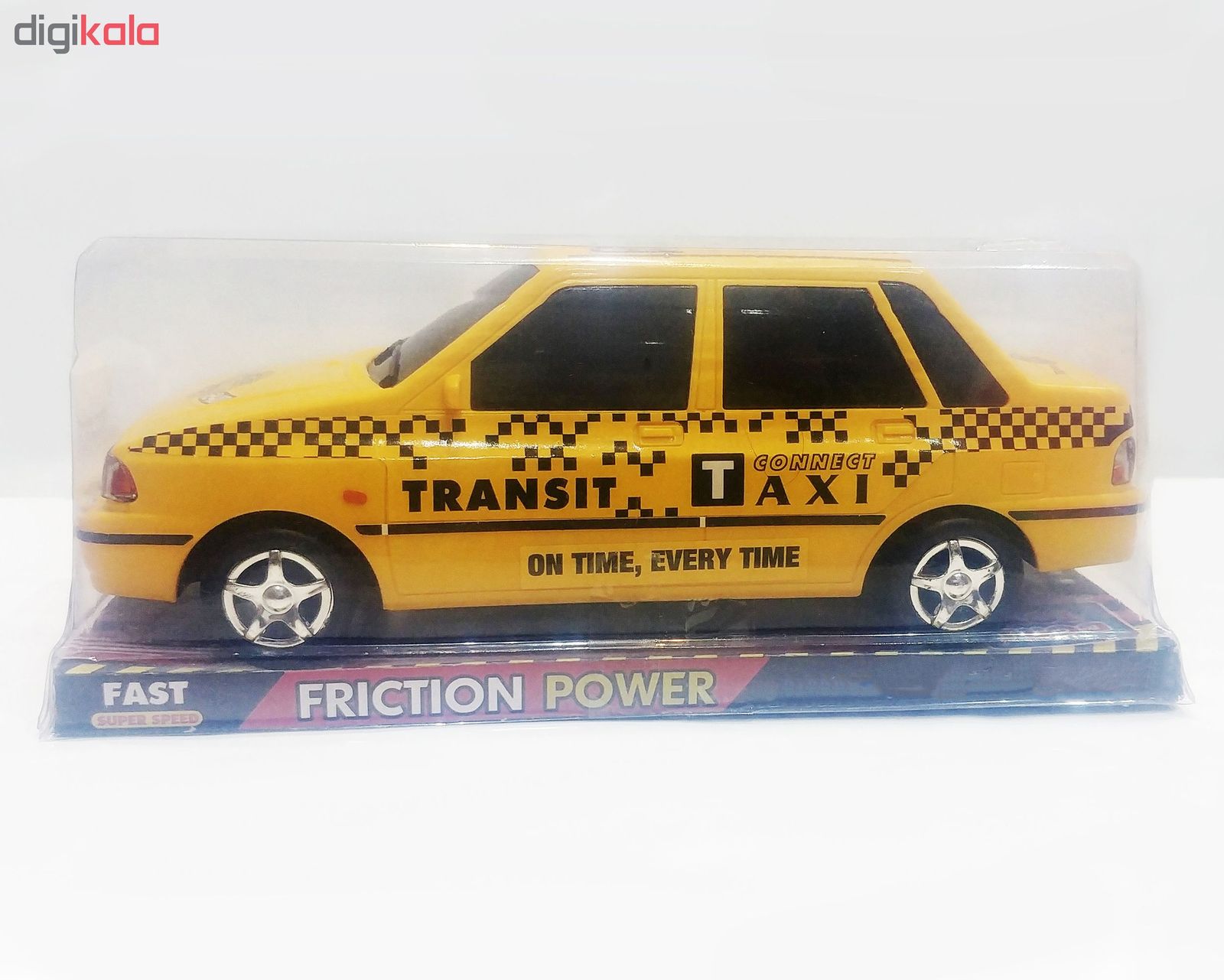 ماشین بازی طرح پراید تاکسی مدل Transit Pride -  - 6