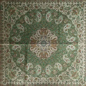 رومیزی ترمه رضایی طرح خورشید کد 9807