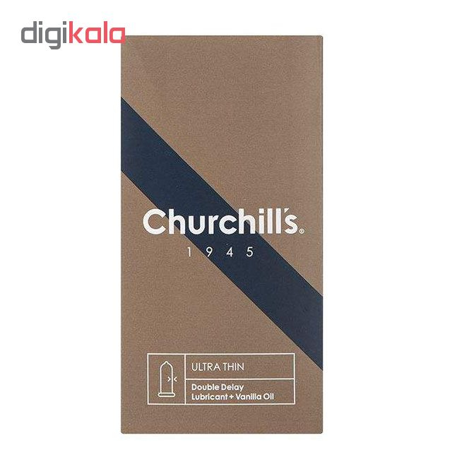 کاندوم چرچیلز مدل ULTRA THIN بسته 12 عددی
