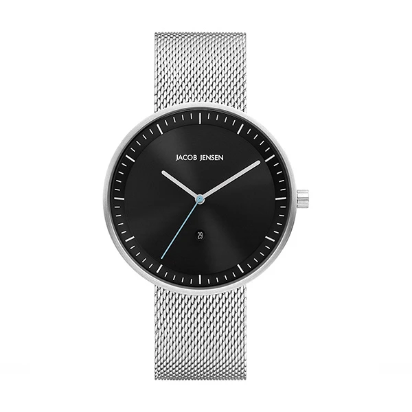 ساعت مچی عقربه ای مردانه جیکوب جنسن مدل Strata 278