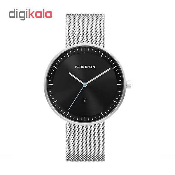 ساعت مچی عقربه ای مردانه جیکوب جنسن مدل Strata 278 ساعت مچی عقربه ای مردانه جیکوب جنسن مدل Strata 278