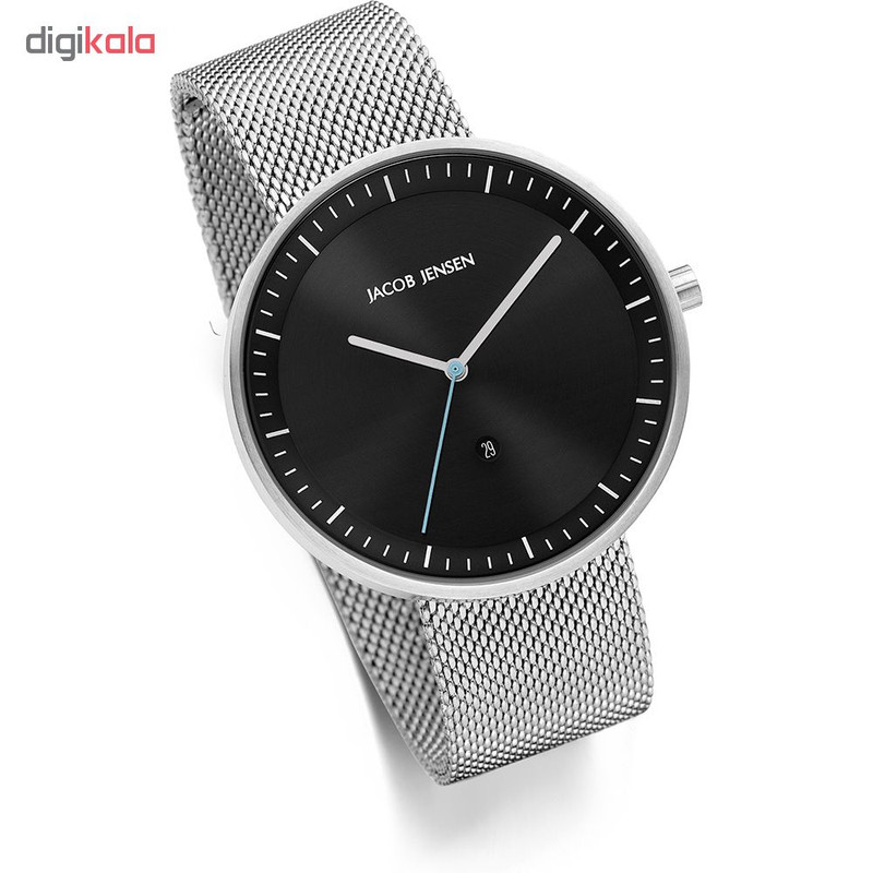 ساعت مچی عقربه ای مردانه جیکوب جنسن مدل Strata 278 ساعت مچی عقربه ای مردانه جیکوب جنسن مدل Strata 278