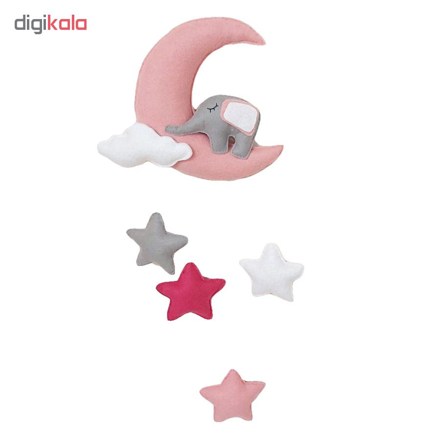 آویزتخت کودک ام.اچ طرح فیل بانو