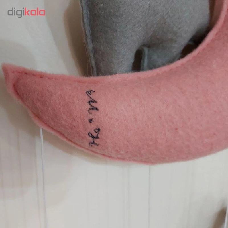 عکس شماره 4 : آویزتخت کودک ام.اچ طرح فیل بانو