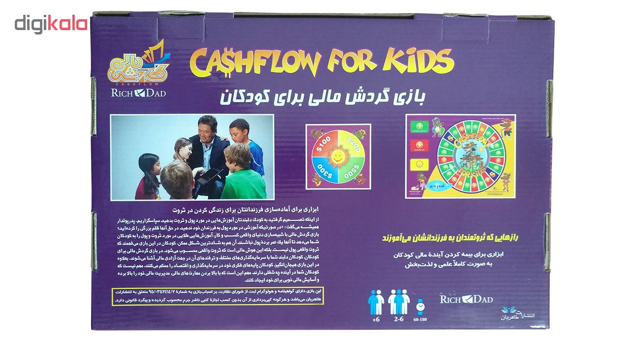 بازی فکری گردش مالی مدل Cashflow-102